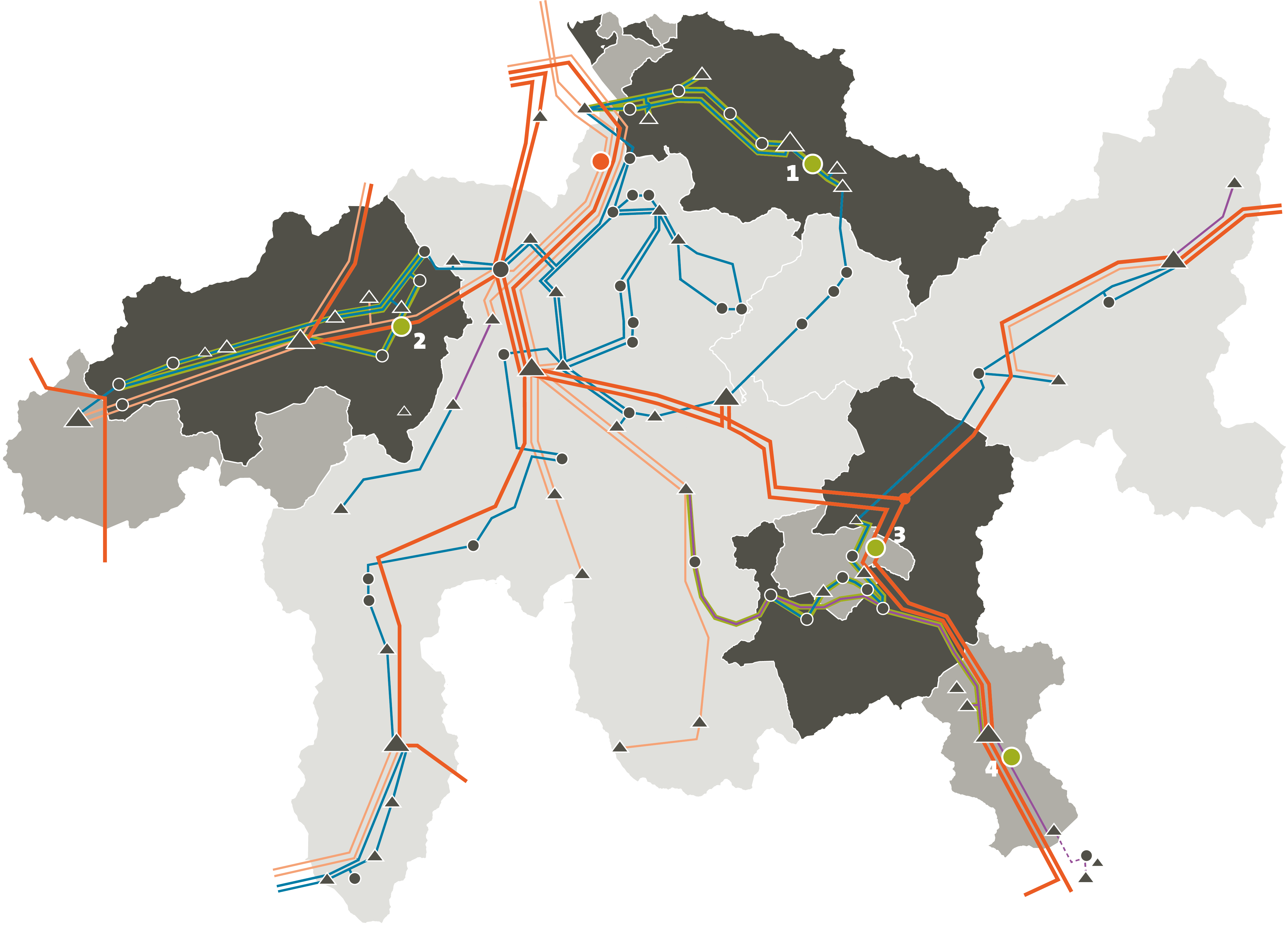 Gebiet Repower Grundversorgung Graubünden