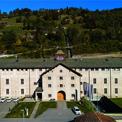 Der Repower-Standort in Küblis im Prättigau