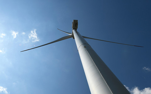 La centrale eolica di Haldenstein, nei pressi di Coira, è l'unica del suo genere nei Grigioni
