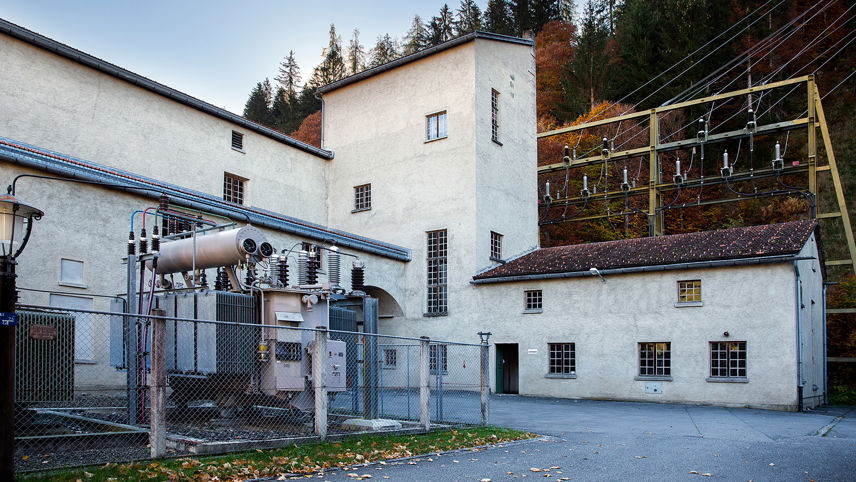 Das Kraftwerk Klosters von Repower